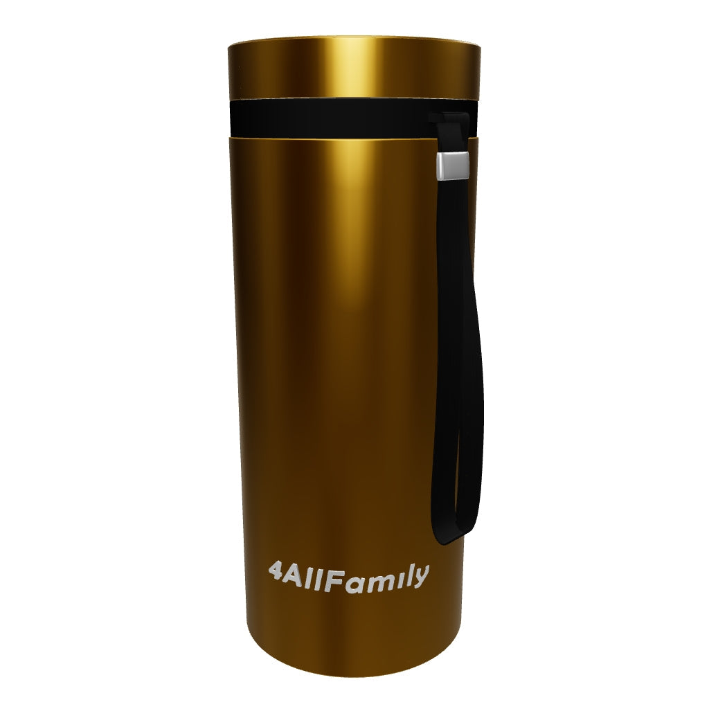 4AllFamily Nomad Insulin Cooler - Big Size - Gold Color - 3D view