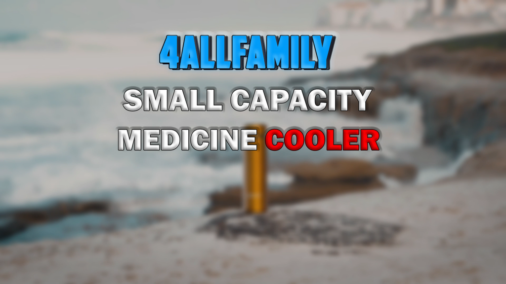 4AllFamily Nomad Portable Cooler for Insulin & Medications - Gold