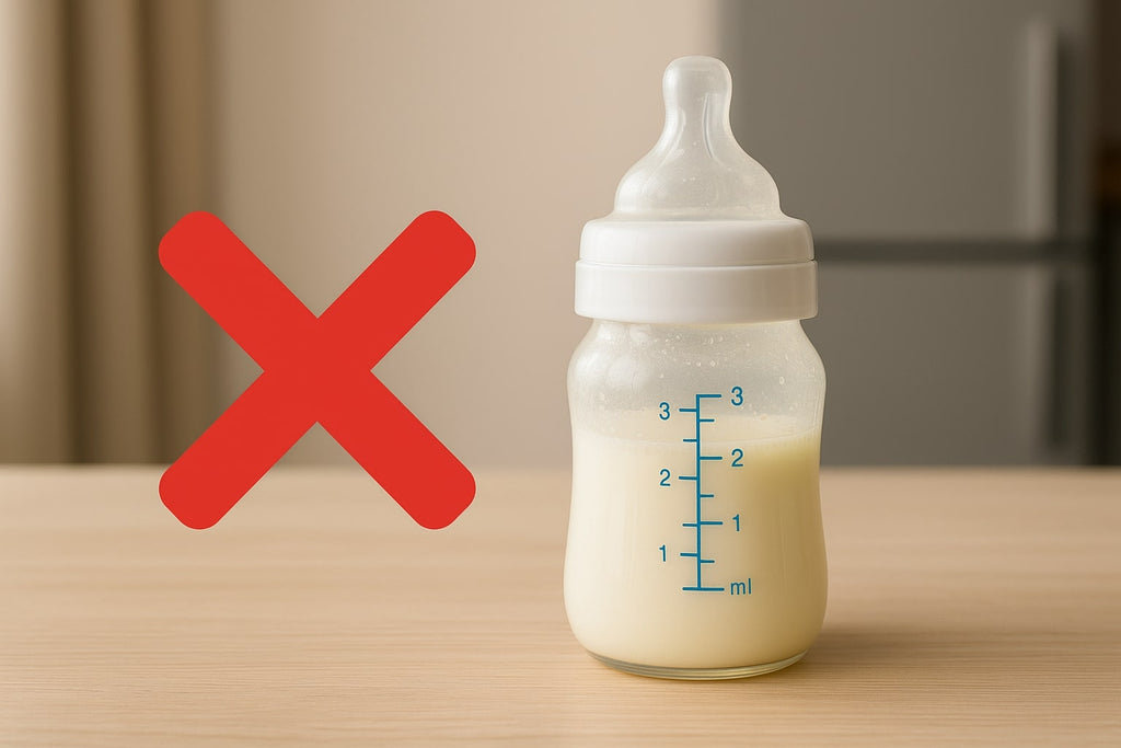 Breast Milk Bottle Left out for 6 Hours - AI Generated Image