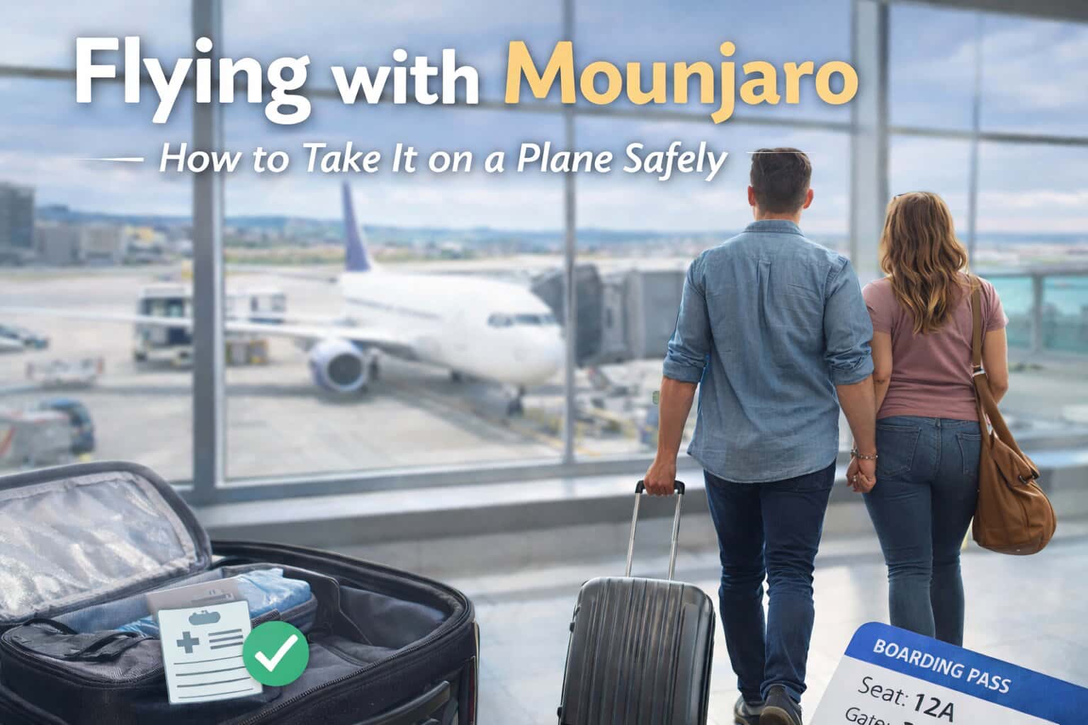 how to travel with tirzepatide on plane Flying with Mounjaro