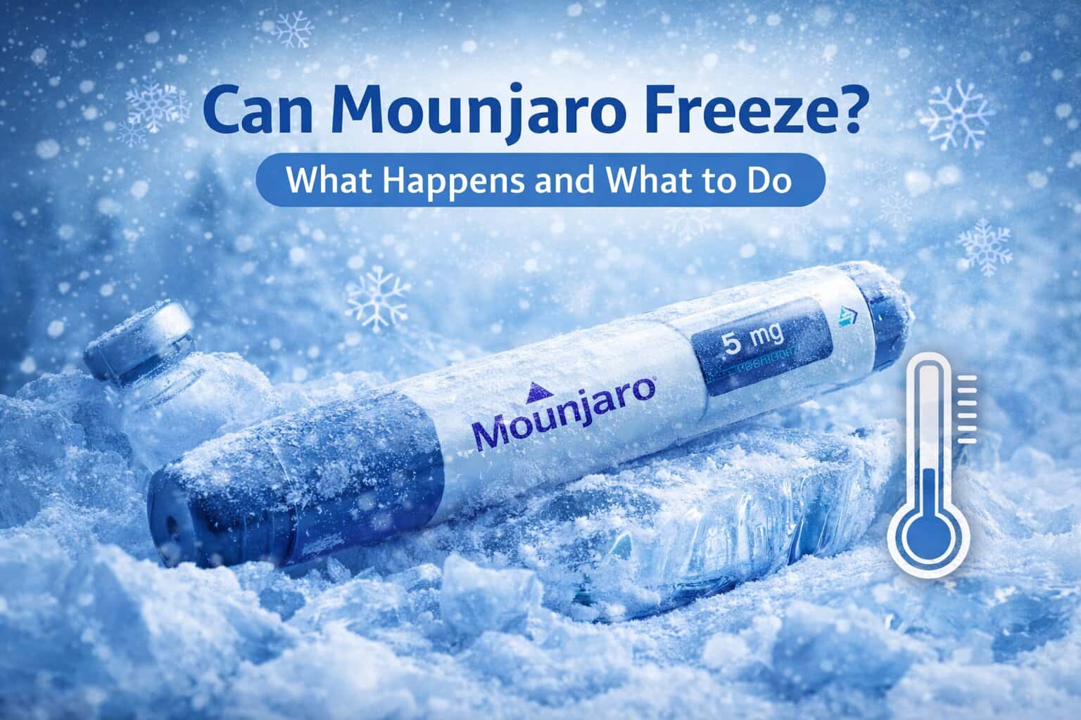 accidentally froze tirzepatide Did Your Mounjaro Freeze? Here's What to Do!