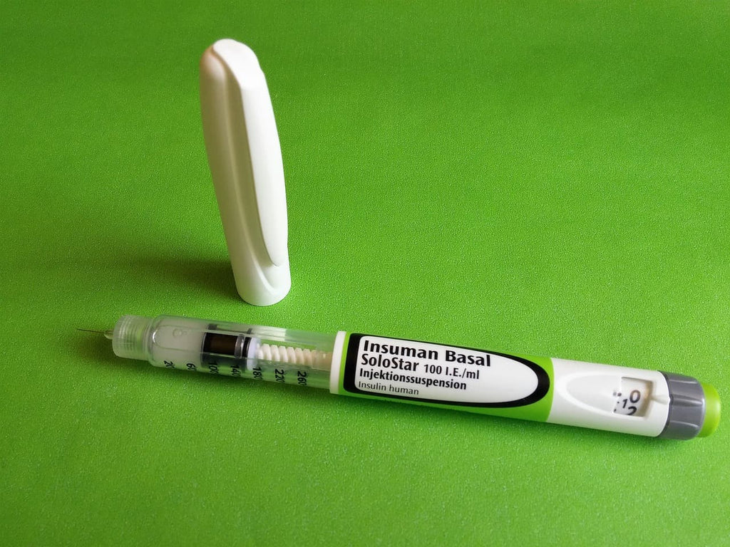 Expired pen of insulin