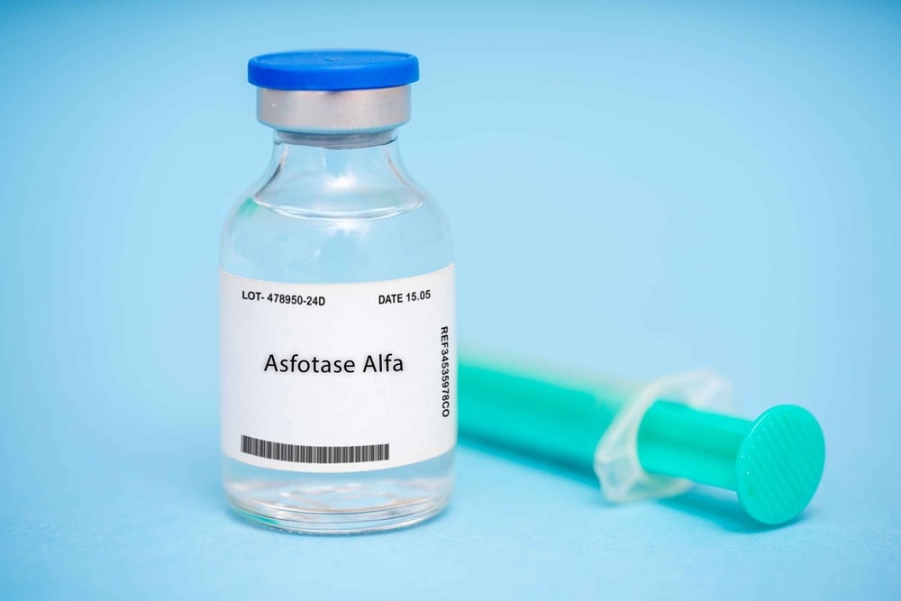 Strensiq vial asfotase alfa injections for HPP