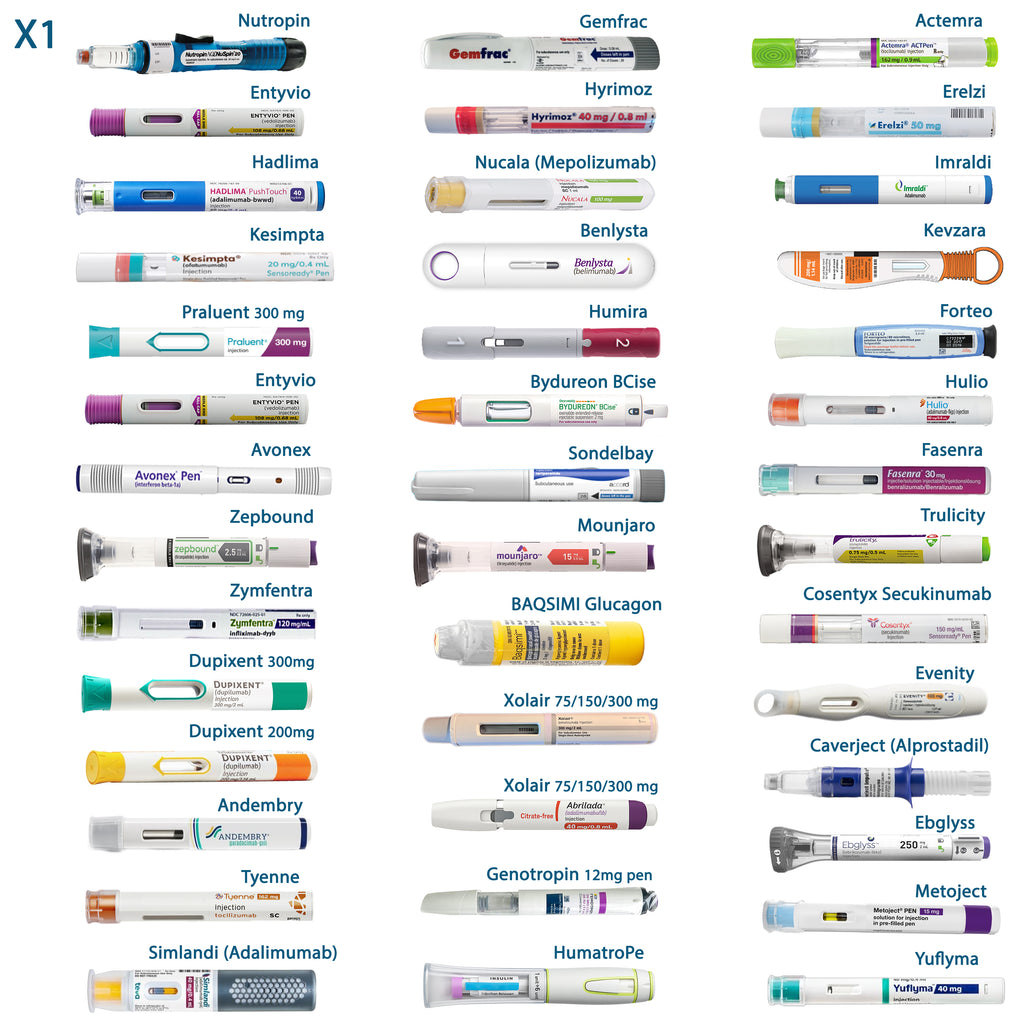 4AlLFamily Nomad Insulin Cooler - Small Size - How many injector pens can fit