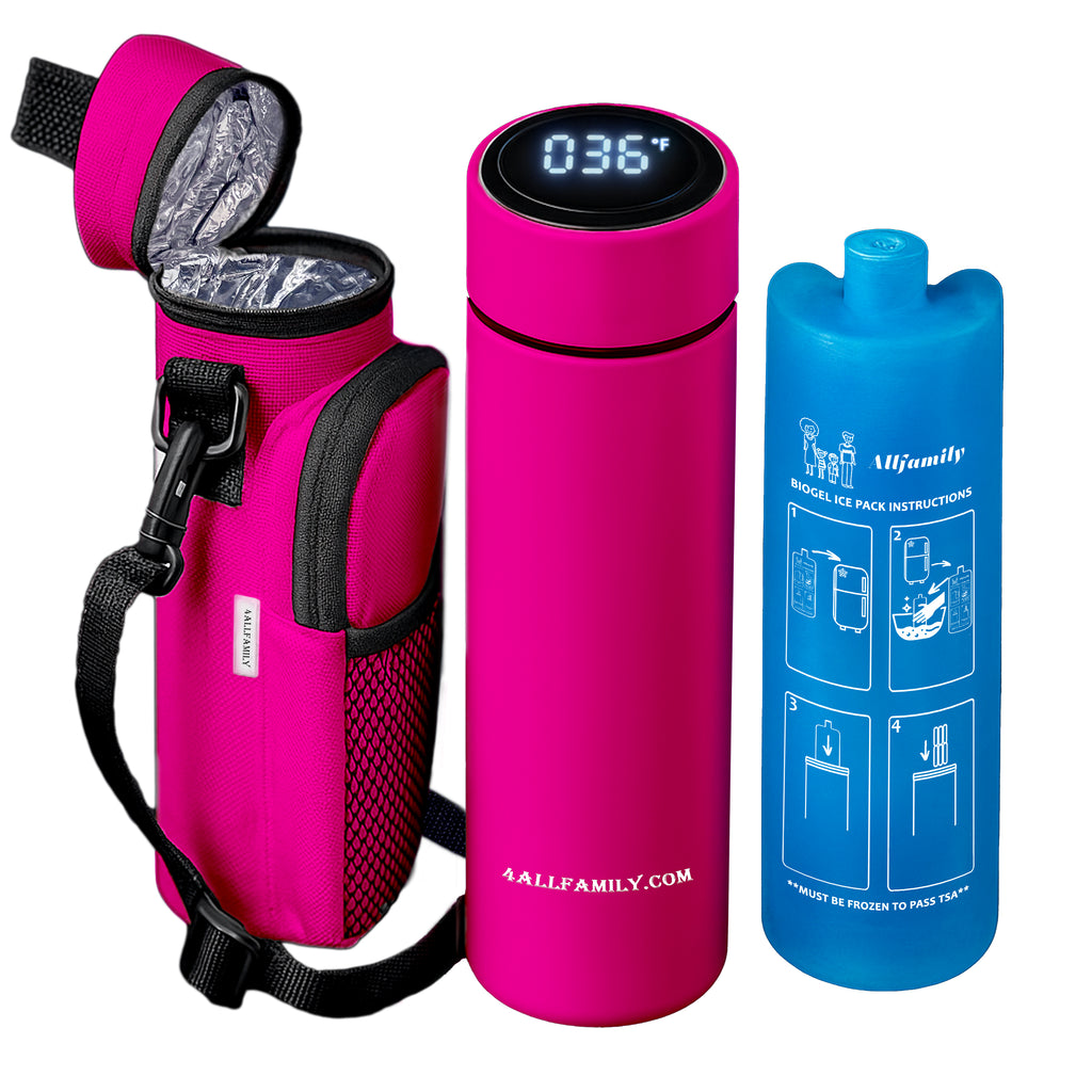 Nomad PRO - Portable Medication Cooling Case - 4AllFamily USA - Pink Color Model - 