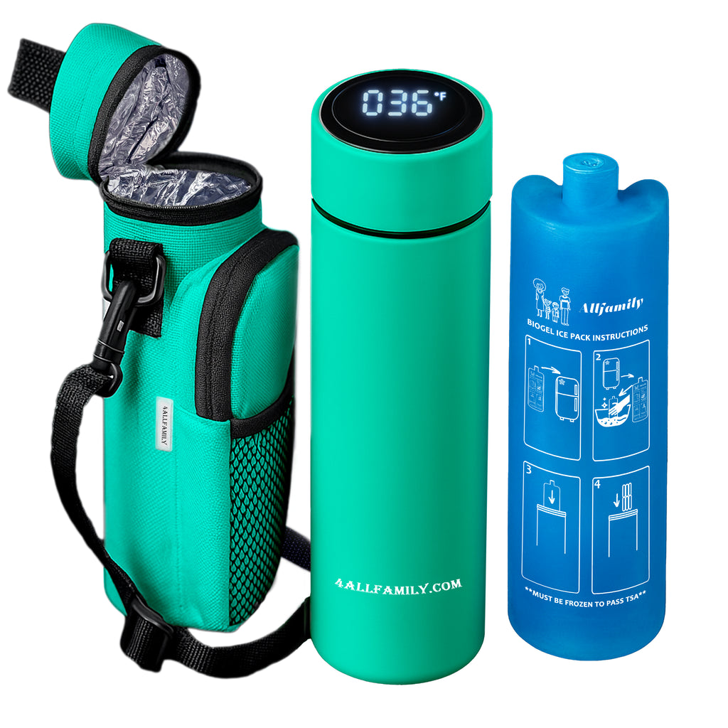 Nomad PRO - Portable Medication Cooling Case - 4AllFamily USA - Green Color Model - 