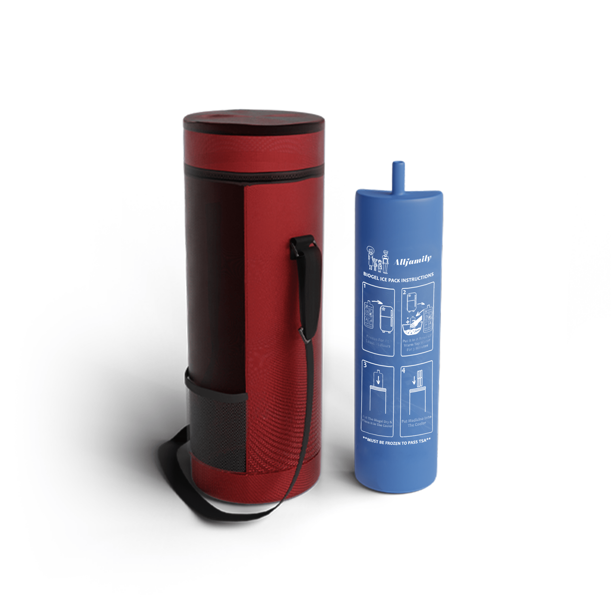 Properly pack your Saxenda pens in a medical-grade cooler and carry essential documents to ensure smooth travel. Traveler packing Saxenda pens into a medical-grade cooler