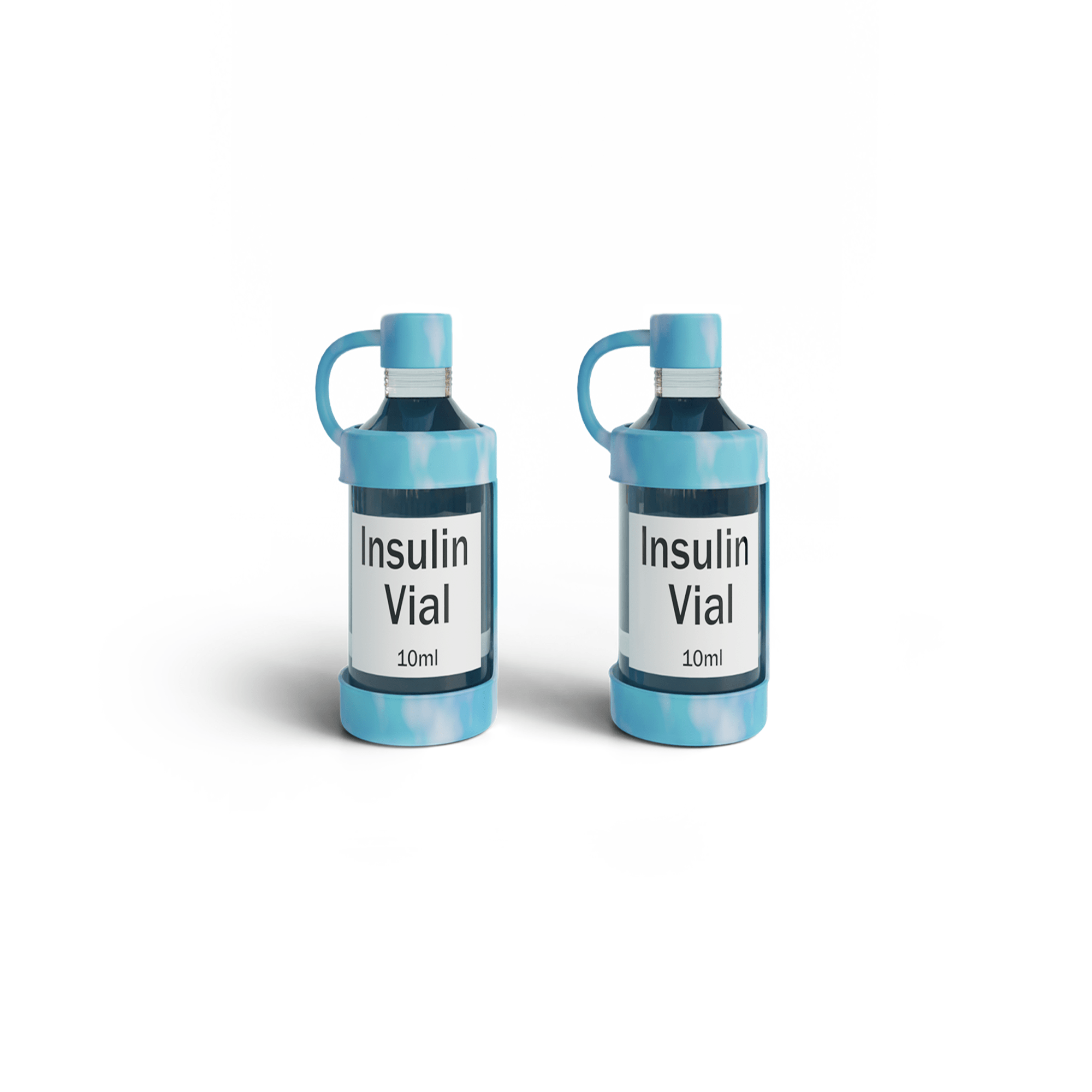 Insulin Injection Guard Vial Guard - Insulin Vial Protector – Dual Pack - 4AllFamily